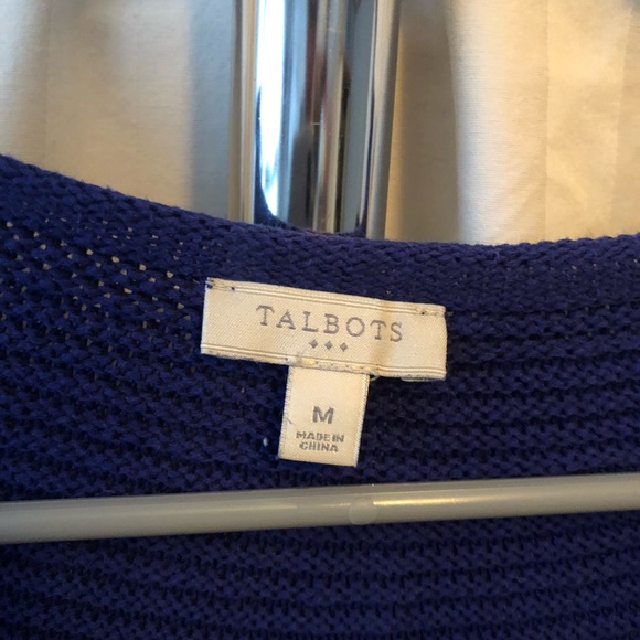 Gorgeous Blue Talbots Sweater - Picture 2 of 3